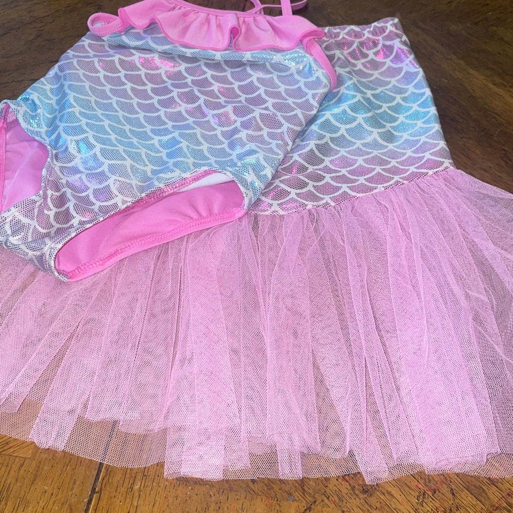 Mermaid bathing suit set